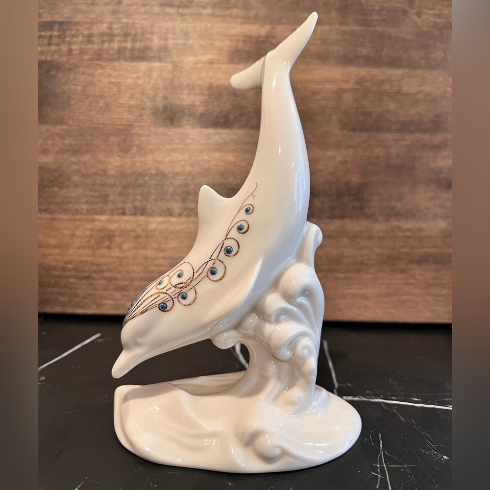 Lenox China Jewels Diving Dolphin